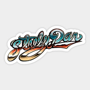 Steely Dan Retro Sticker